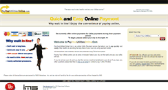Desktop Screenshot of payyourutilitiesonline.com
