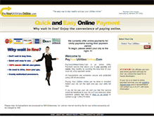 Tablet Screenshot of payyourutilitiesonline.com